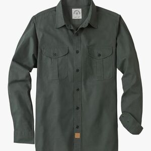 Legendary Whitetails Black Button Down Insulated Flaneĺ